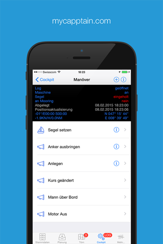 myCAPPTAIN Log book, Cashbox screenshot 3