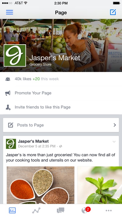 Facebook Pages Manager