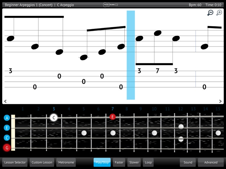 Learn & Practice Ukulele Music Lessons Exercises screenshot-3