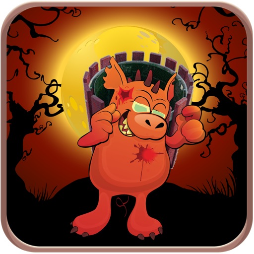 Bad Zombie Pig Feeding Frenzy - Addictive Action Tossing Game (Best Free Kids Games) Icon