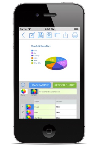 Chart Maker Pro App screenshot 3