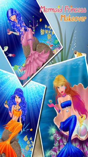 Mermaid Princess Makeover - Girls Game for Kids(圖5)-速報App