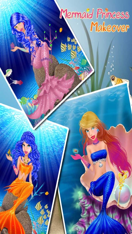 Mermaid Princess Makeover - Girls Game for Kids screenshot-4