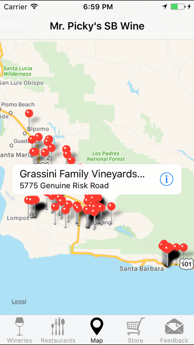 How to cancel & delete Mr. Picky's Santa Barbara Wine Tasting from iphone & ipad 1