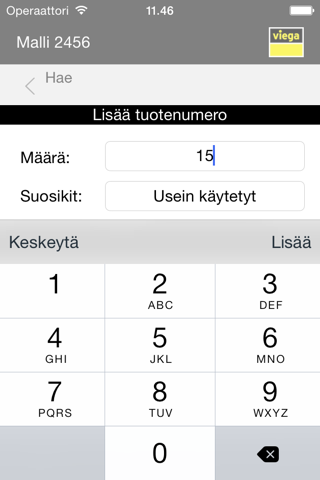 Tuoteluettelo Viega Suomi screenshot 3