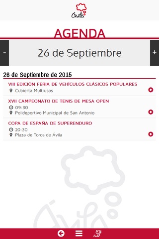 Agenda Cultural Ayto. Ávila screenshot 3