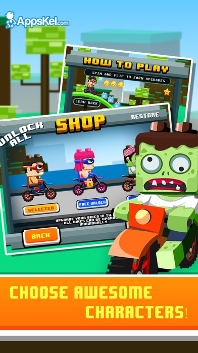 Boys Garage Motorcycle Daredevil – Sick Racing Game for Kids Free screenshot 3