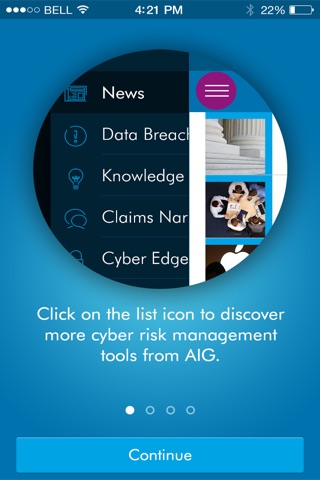 CyberEdge Mobile App screenshot 2