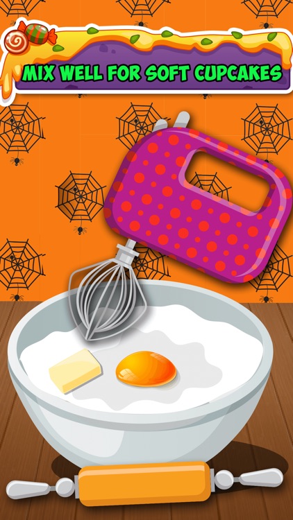Cupcake Maker Story:Halloween kitchen Cooking game