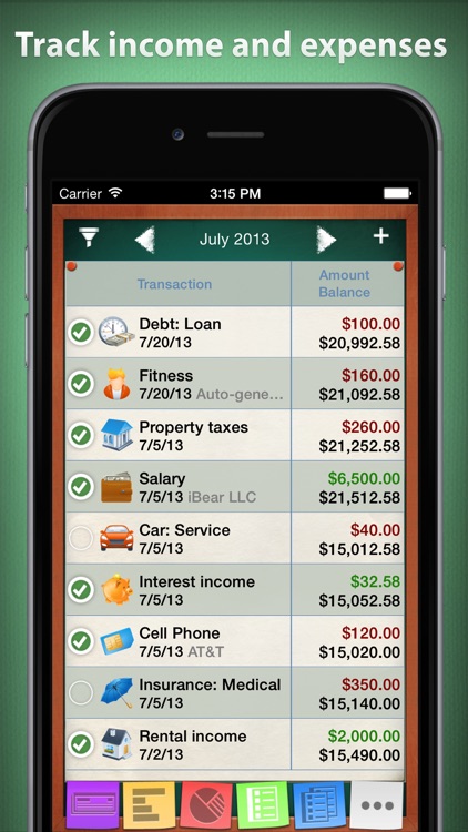 Checkbook HD - Personal Finance