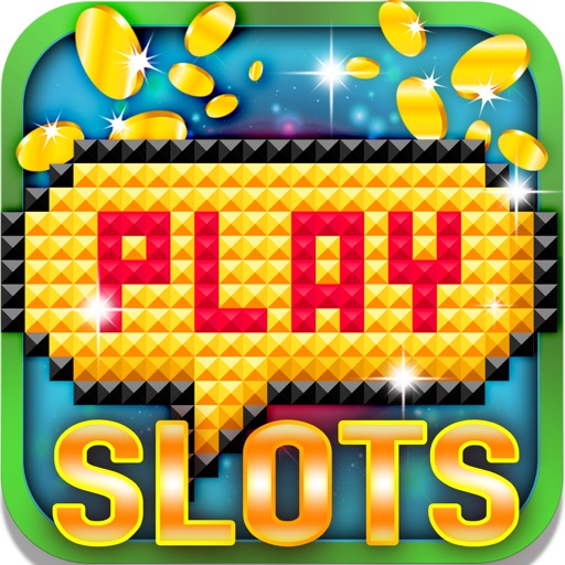 Super Bytes Slots: Win 8bit promos iOS App