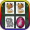 Cartoon Animals Memory Game