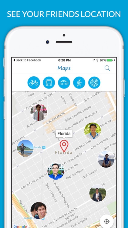 Friend Location Finder