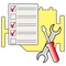 An advanced equipment & task list, the Equipment List app helps you keep on top of your maintenance tasks as well as maintaining a list of equipment