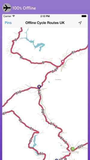 Offline Cycle Routes UK - Maps(圖2)-速報App