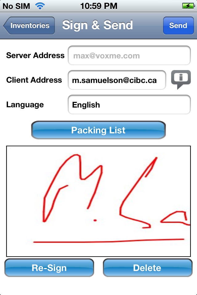 Voxme Inventory screenshot 3