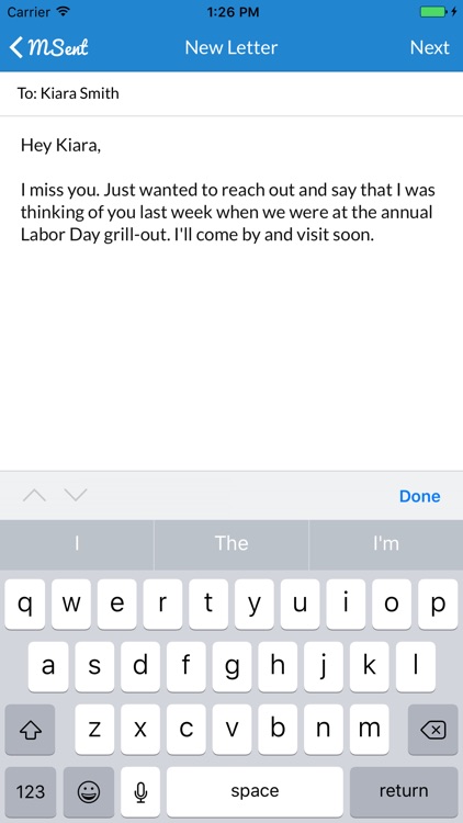 MSent - Send Mail to Inmates