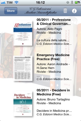 C.G. Edizioni Medico Scientifiche Catalogo pubblicazioni screenshot 4