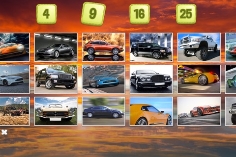 Car Puzzle - fun for kids 2- 5 cool cars and big trucks screenshot 4