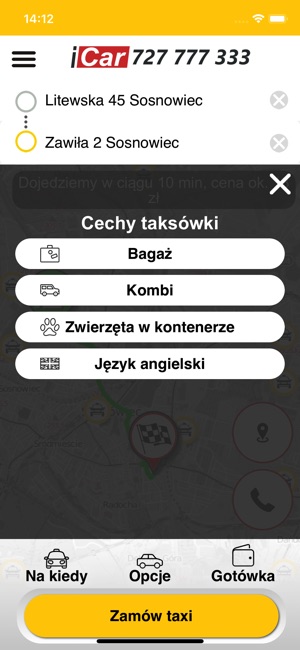 ICAR TAXI Śląsk 727 777 333(圖4)-速報App