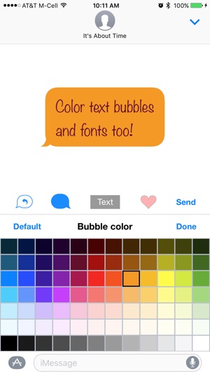 Color Text Bubbles on iMessage(圖3)-速報App