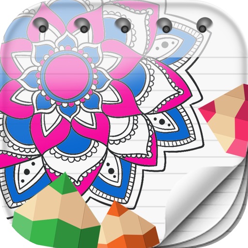 Coloring Book for Kids and Adults – Free Draw.ing Icon