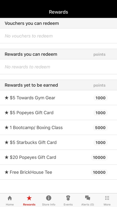 Brickhouse Gym Rewards screenshot 2
