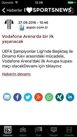 Game screenshot Sports News - Beşiktaş JK edition hack