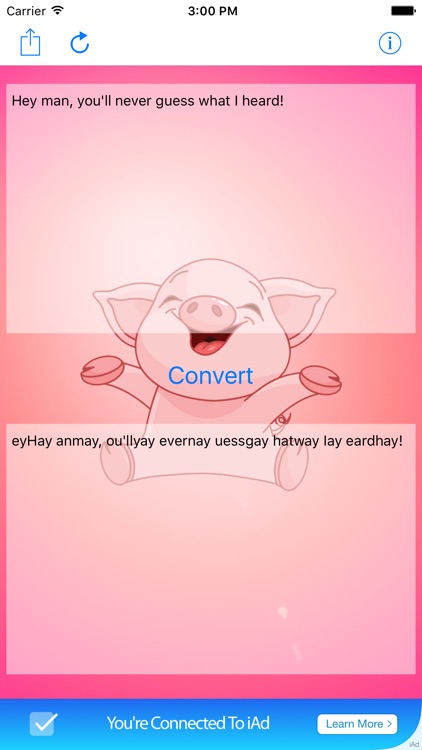 Pig Latin!