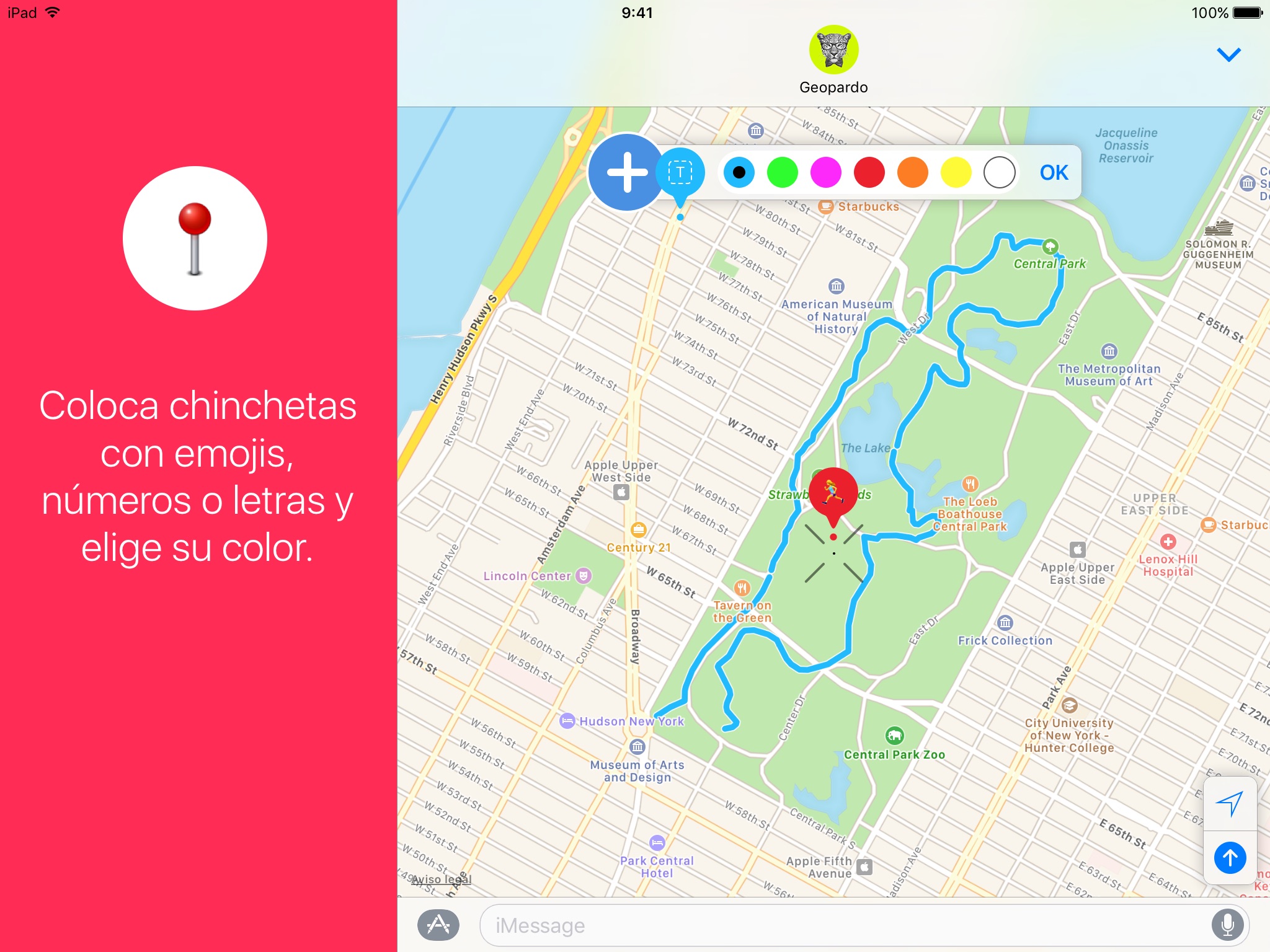 Mapsages · Interactive Map Messages screenshot 2