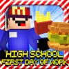 HIGH SCHOOL - FIRST DAY OF WORK: Mini Block Game with Multiplayer