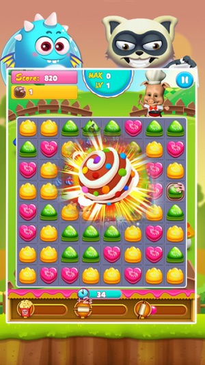 Sweet Cookies Wonderland - Match 3 Cookies(圖1)-速報App