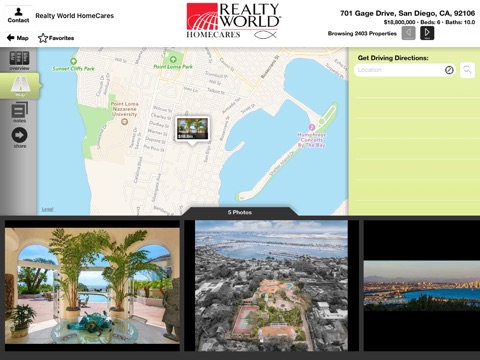 Realty World HomeCares for iPad screenshot 3