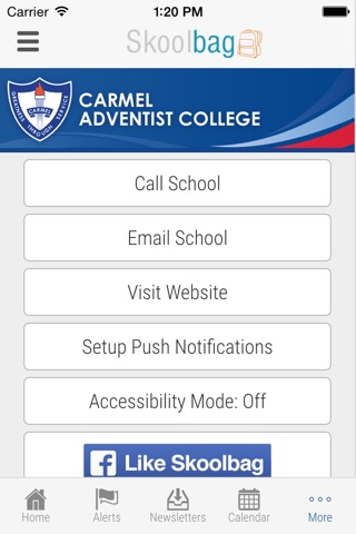 Carmel Adventist College - Skoolbag screenshot 4