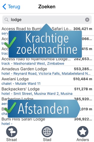 Zimbabwe Travelmapp screenshot 3