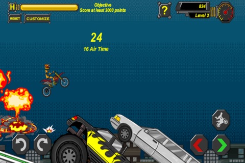 Risky Rider - Free Online Bike Game screenshot 3