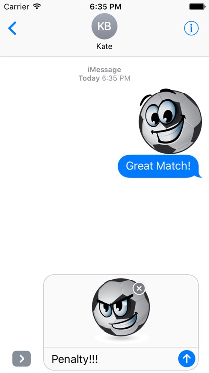 BallMoji - Soccer Stickers Football screenshot-3