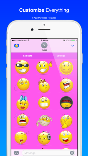 Cool Smiley Sticker Emoji for iMessage(圖5)-速報App