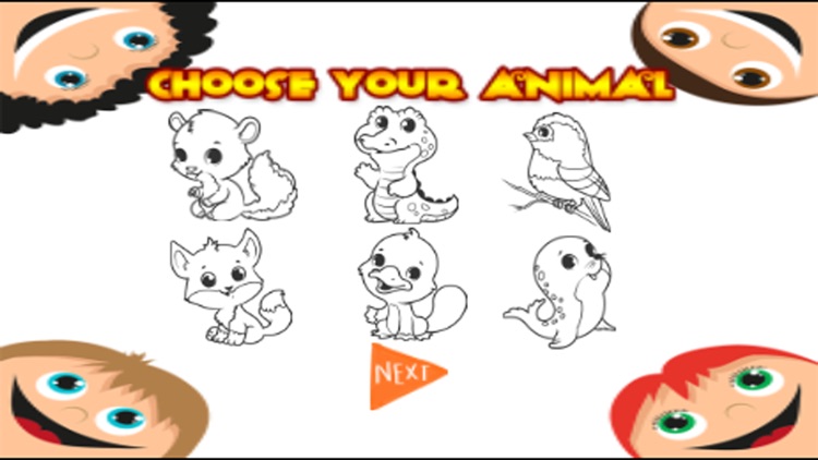 animal coloring book for children-for kids toddlers ii lite 1-2 screenshot-4