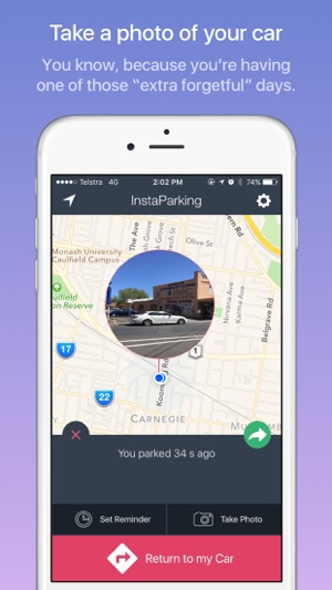 InstaParking - car park tracking and parking reminders made (圖2)-速報App