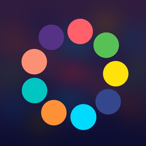 Color Crawl on wall – Switch ball circle splash iOS App