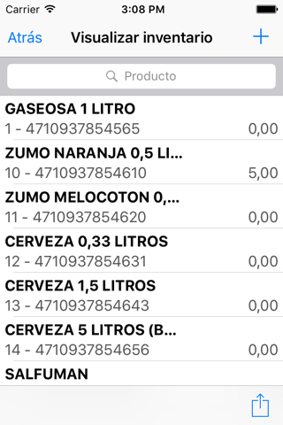 Inventario screenshot 3