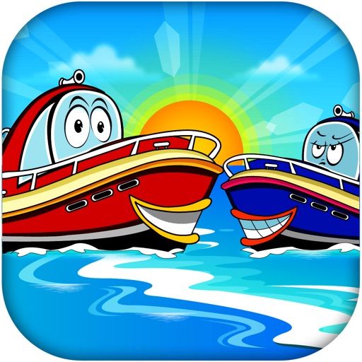 Speed Boat Chase for Kids FREE- Powerboat Racing Adventure iOS App