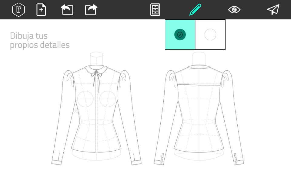 Fashion Design FlatSketch screenshot 4