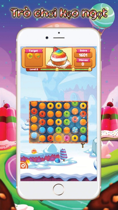 Game xếp kẹo - xếp kẹo ngọt screenshot 2