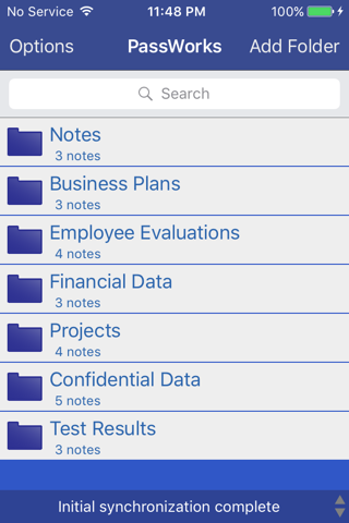 PassWorks Notes for iPhone screenshot 3