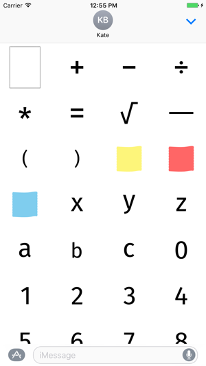 Math study sticker maker - stickers for iMessage(圖2)-速報App