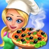 Pizza Maker Shop happy Chef italian Food Cooking