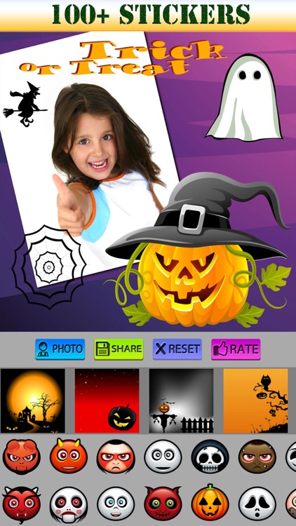 Halloween Greeting Cards and Stickers