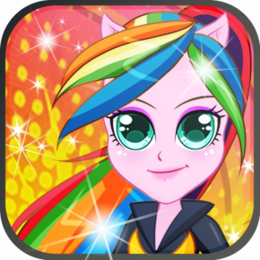 My Pony Heroes - Ever After Little Bratz Girl Big DressUp Games Icon
